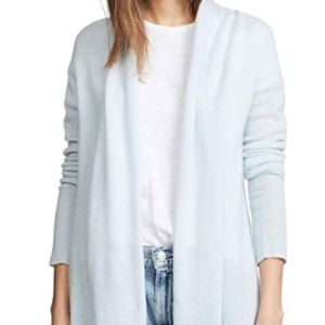 White + Warren High Rib Cashmere Cardigan NWT